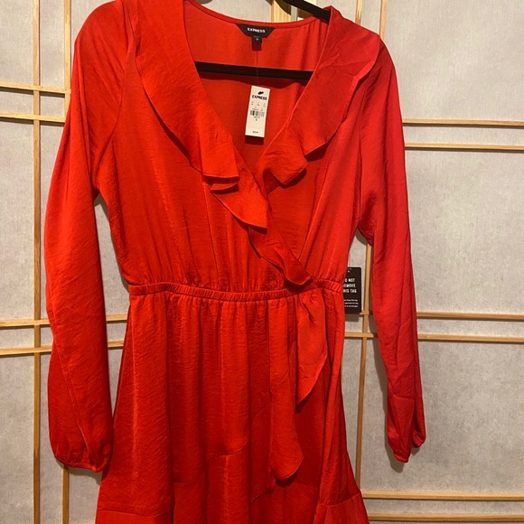 Express Red Dress 👗 - Picture 3 of 6
